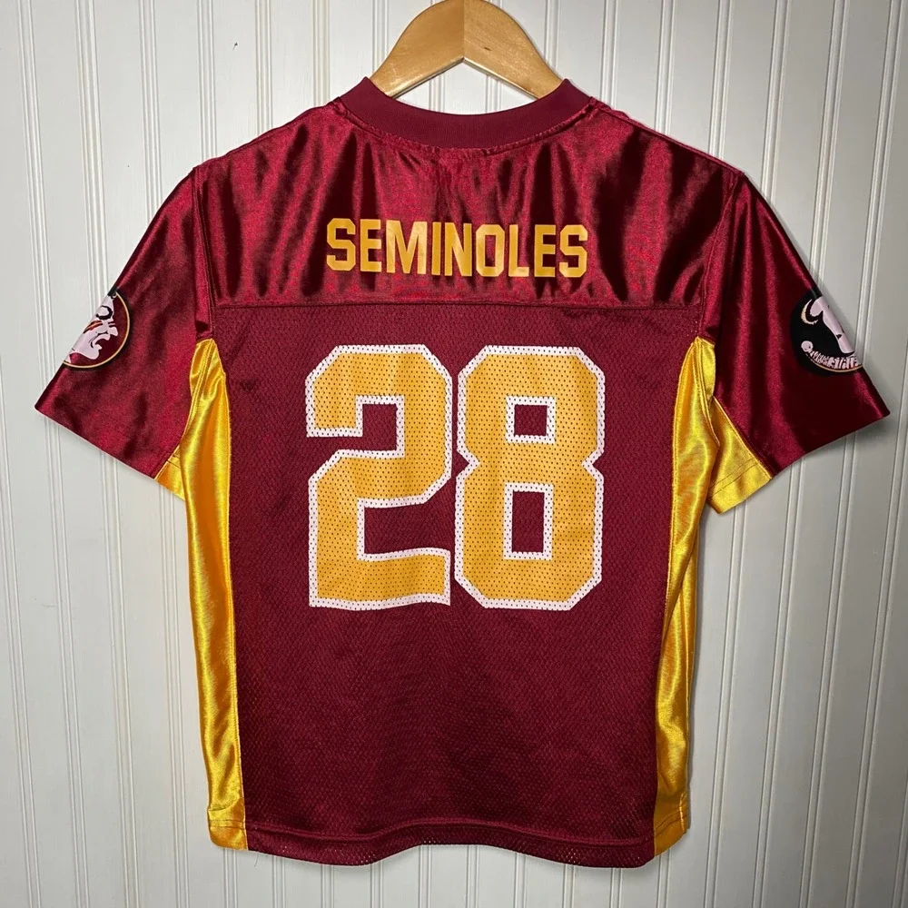 OG Florida Maroon FSU Seminoles Jersey Football Gameday Mesh - Youth Large